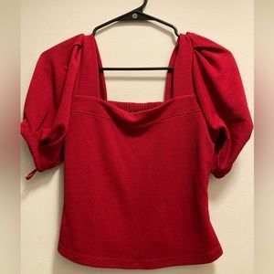 Banana Republic square neck top